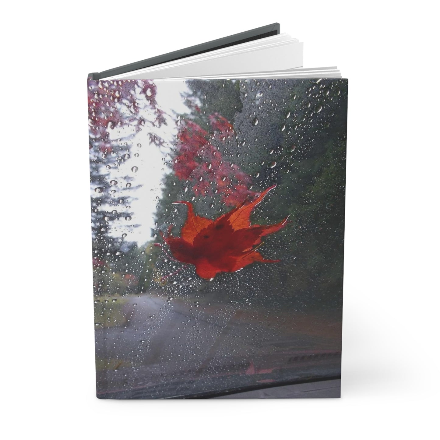 Rain with Leaf Journal