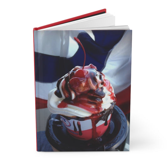 Ice Cream Red White & Blue Journal